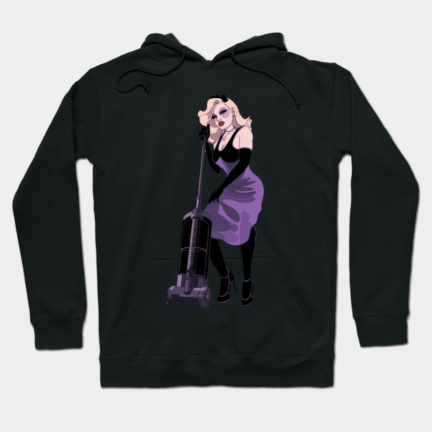 Violet Chachki - The drag queen lgbt merch Hoodie by DesginsDone